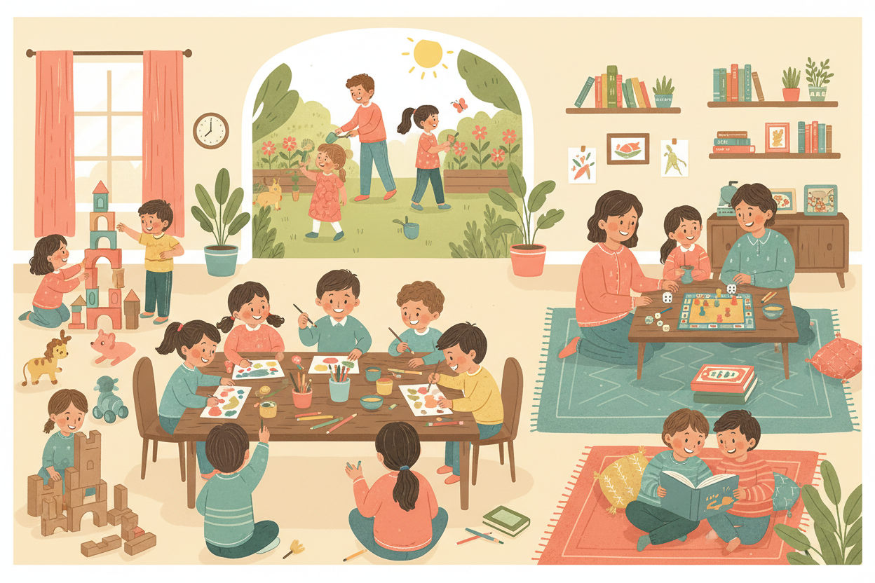 "Creative Screen-Free Activities for Kids: Independent, Engaging, and Developmentally Beneficial Ideas"