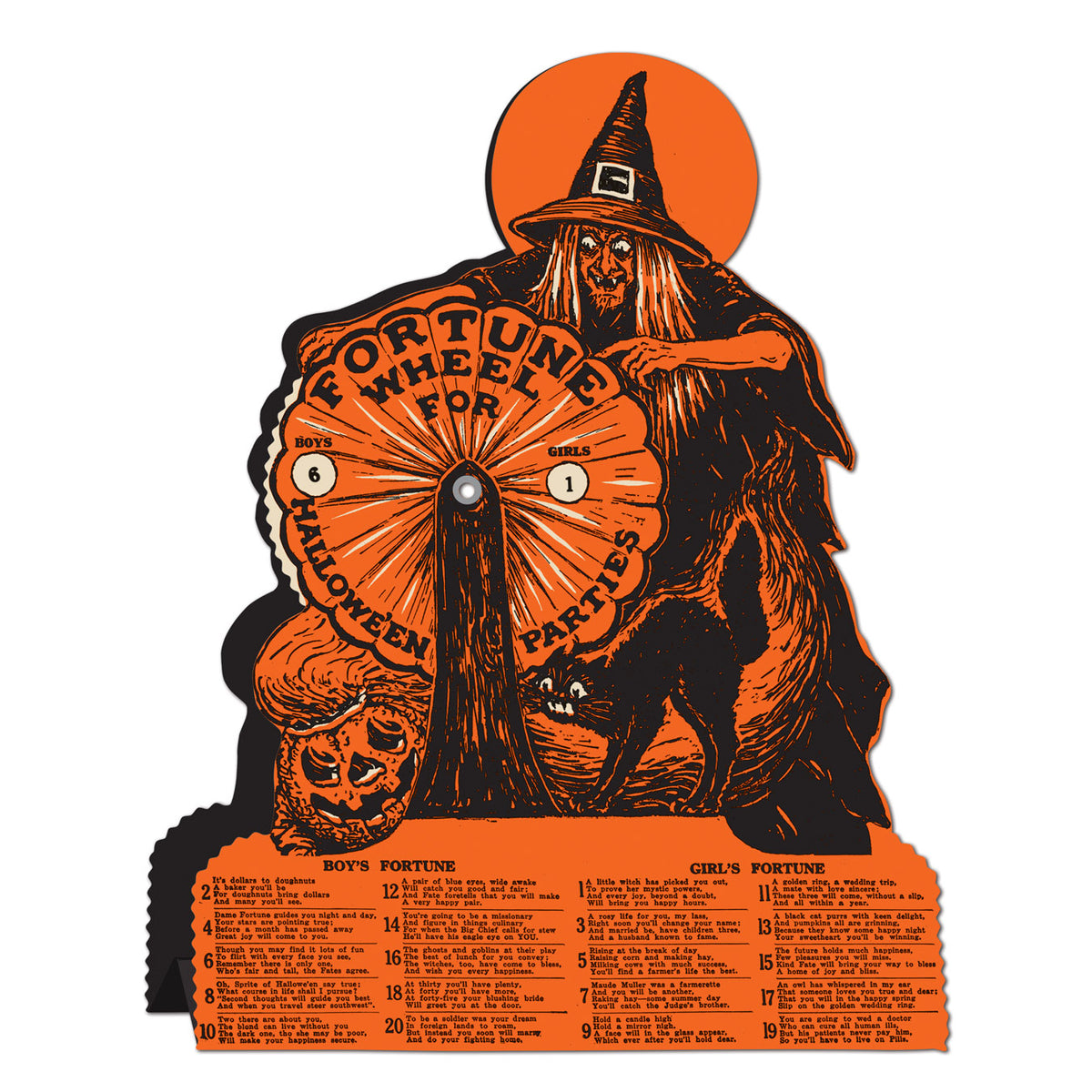 Witch Fortune Wheel Game (Pack of 12)