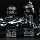 Black Panther Police Set of 6 Custom Minifig