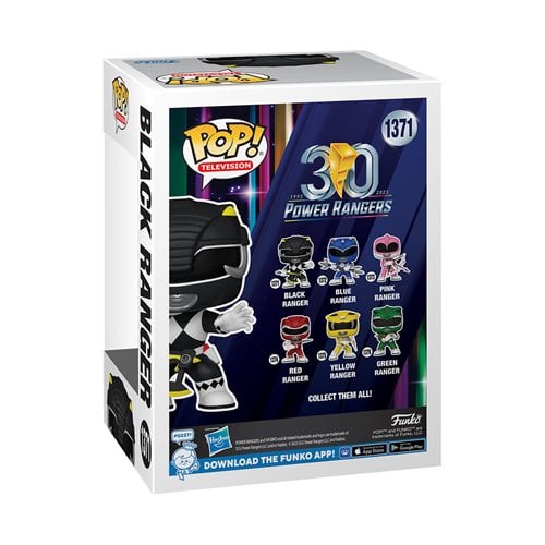 Power Rangers Black Ranger #1371 Funko Pop Vinyl Figure