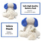 Rainbow Lites Puppy Dog Glow Plush LED Night Light Up Stuffed Animal 2 Pack Set