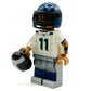 #11 WR Seattle Football Player Minifig