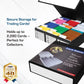 Card Game Box - 3 Row - Black with White