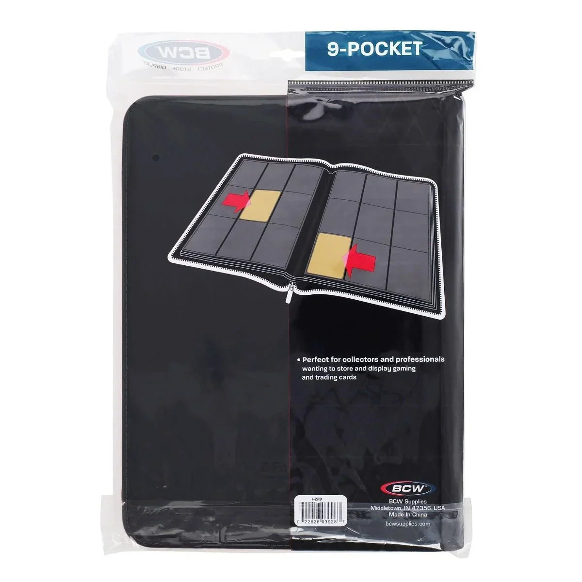 Z-Folio 9-Pocket Album - Black