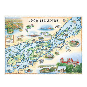 1000 Islands 1000 Piece Jigsaw Puzzle Xplorer Maps