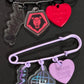 K-POP DEMON HUNTERS Safety Pin Charm