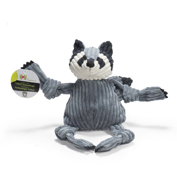 Reggie Raccoon Knottie® Plush Dog Toy