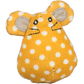 HuggleKats® Polka Dot Mice Bucket of Cat Toys, 16 Pack