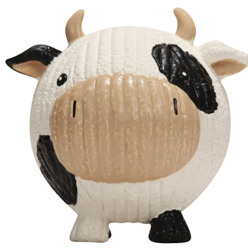 Dottie Cow Ruff-Tex® Latex Ball Dog Toy, Large