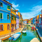 1000 Piece Jigsaw Puzzle, Burano Colors, Italy, Venice, Adult Puzzle, Castorland C-105250-2