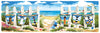 Heritage Puzzle Carolina Beach Buckets - 500 Piece Jigsaw Puzzle