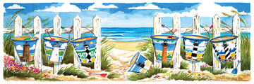 Heritage Puzzle Carolina Beach Buckets - 500 Piece Jigsaw Puzzle