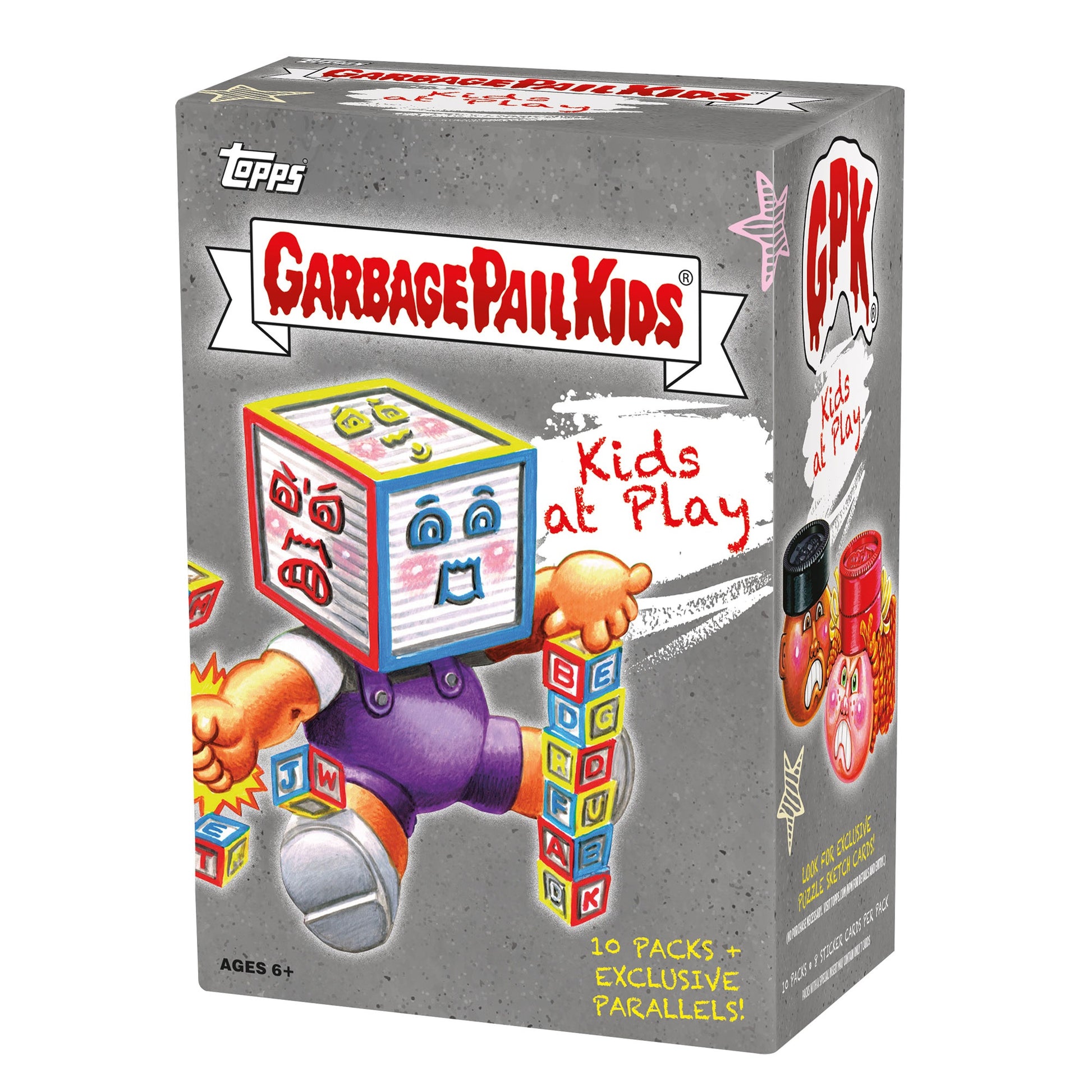 Garbage Pail Kids 2024 Topps Kids at Play Blaster Box | 10 Packs Per Box