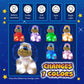 Rainbow Lites Puppy Dog Glow Plush LED Night Light Up Stuffed Animal (16 inch)