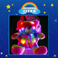 Rainbow Lites Teddy Bear Glow Plush LED Night Light Up Stuffed Animal 2 Pack Set (16 inch)