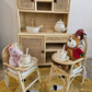 Sweet Moments Rattan Doll High Chair