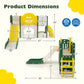 10 in 1 Toddler Slide Set Kids Slide and Climber Playset Indoor Playground