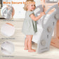 10-in-1 Toddler Swing and Slide Set Climber Playset with Basketball Hoop