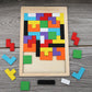 Factory Wooden Early Education Boys and Girls Accumulates Tetris Jigsaw Puzzle 3456-year-old Children's Educational Toys