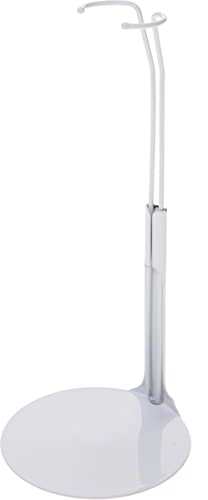 Kaiser Doll Stand 2201 - White Doll Stand For 11'' To 12'' Small-Waisted Fashion Dolls Like Barbie