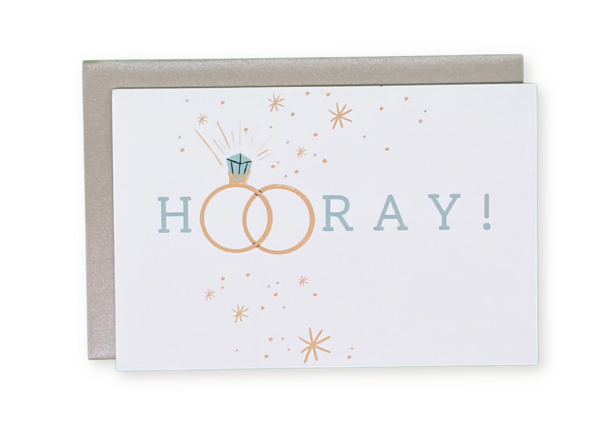 Wedding Hooray! Greeting Card