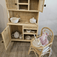 Sweet Moments Rattan Doll High Chair