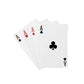 All-Plastic ACBL Bridge Playing Cards - 12 Cellophane Wrapped Decks