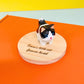 Hand-Carved Wooden Cats, Personalized Gift for Cat Lovers