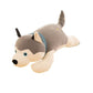 Husky plush toy down cotton pillow doll creative large doll pillow soft husky dog