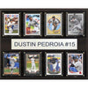 Mlb Boston Red Sox Dustin Pedroia 8-Card Plaque, 12 X 15-Inch