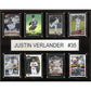Mlb Detroit Tigers Justin Verlander 8-Card Plaque, 12 X 15-Inch