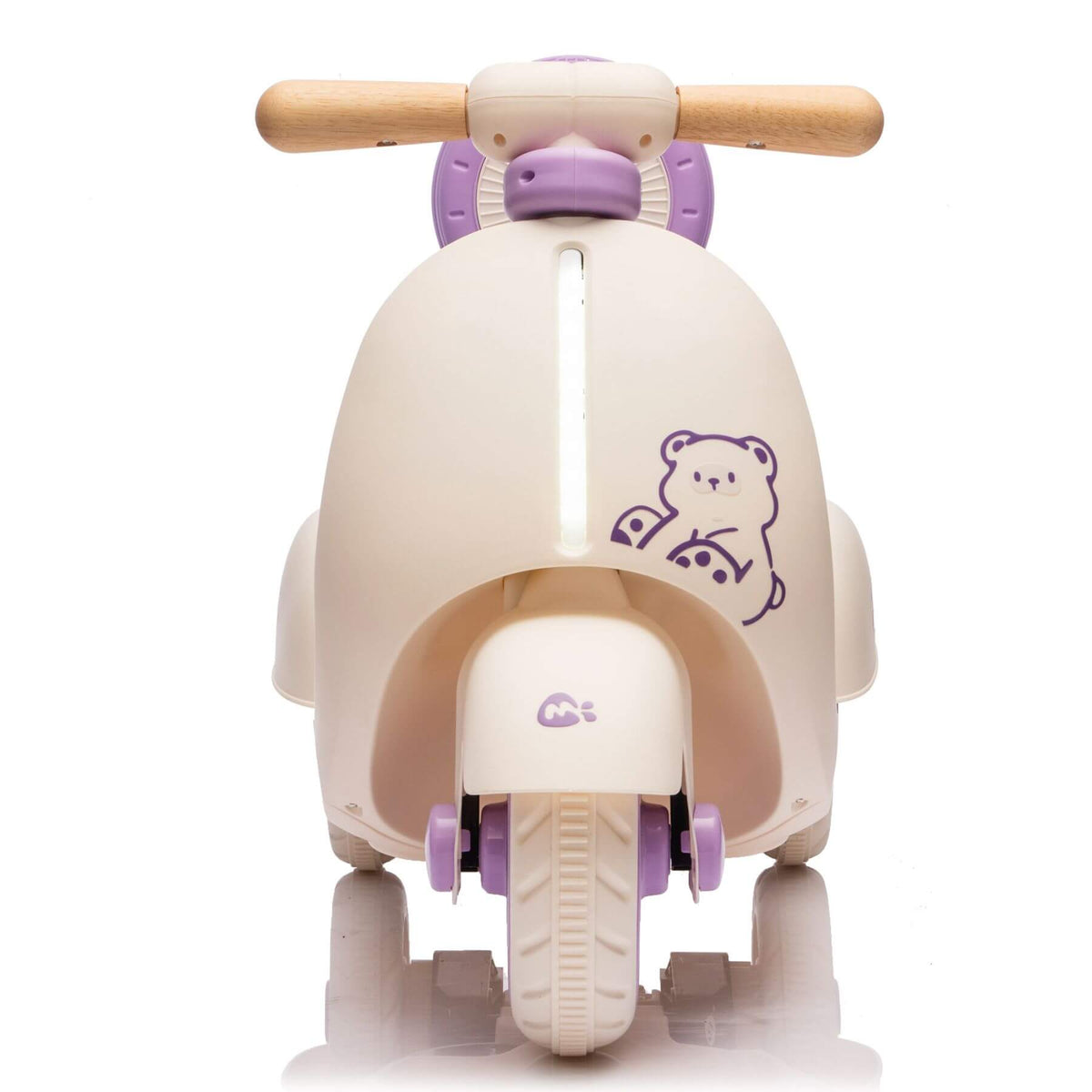 ToyRides Elite 12V Kids Ride On Electric Motorcycle, 1-3 Years, Purple (Open Box)