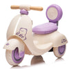 ToyRides Elite 12V Kids Ride On Electric Motorcycle, 1-3 Years, Purple