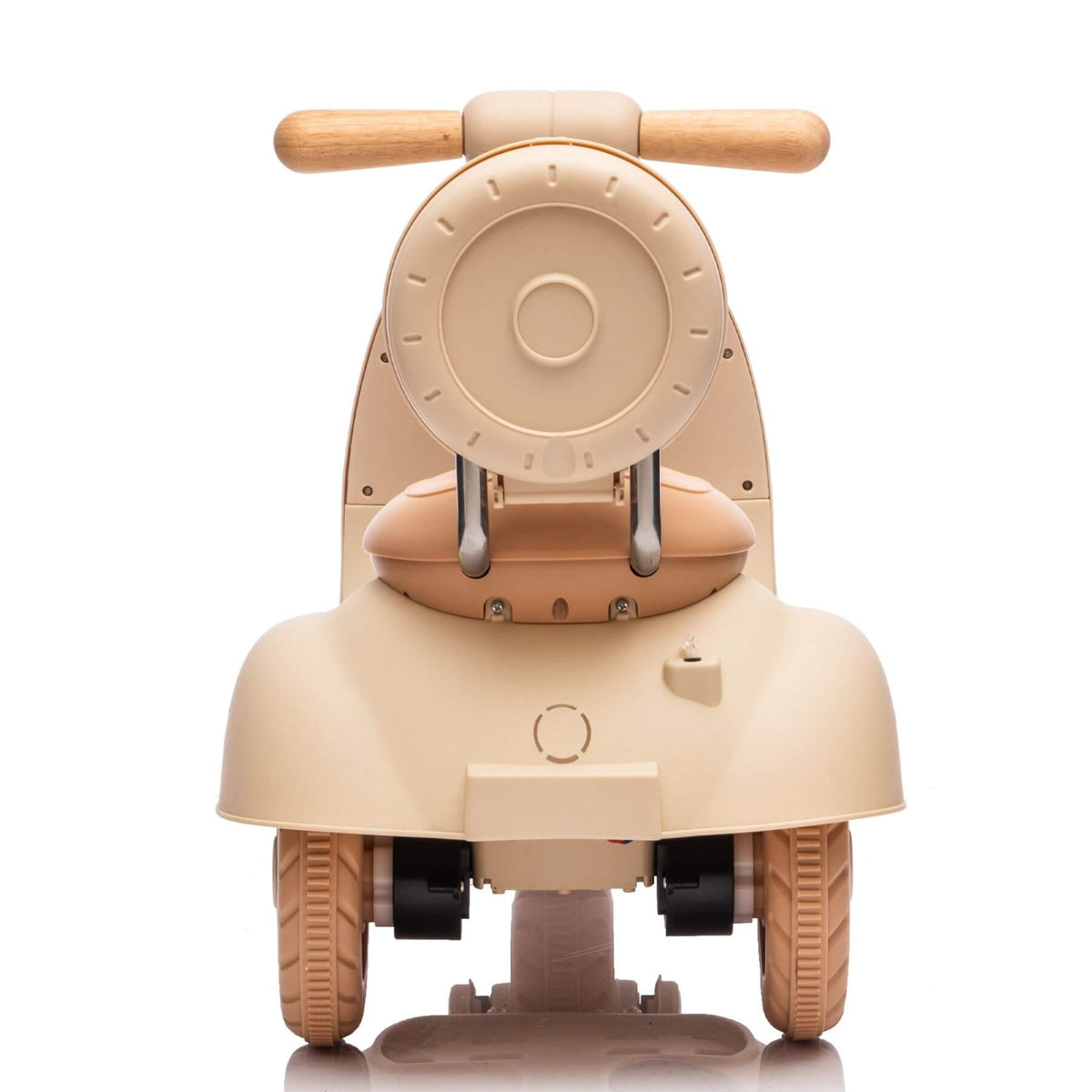 ToyRides Elite 12V Kids Ride On Electric Motorcycle, 1-3 Years, Beige