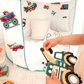 Wheels & Wings Theme Stickeez
