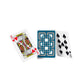 All-Plastic Baron Bridge Playing Card (Slightly Larger Index) - Boxed Double Deck