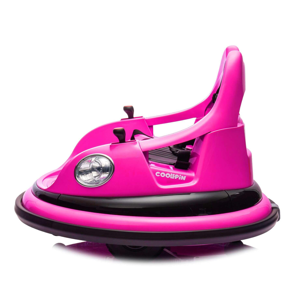 ToyRides Elite 12V Ride On Bumper Car for Kids, 1.5-5 Years Old, Pink
