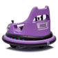 ToyRides Elite 12V Ride On Bumper Car for Kids, 1.5-5 Years Old, Purple