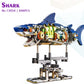 13054 Mechanical Shark Building Blocks 696PCS