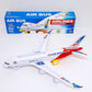 Airbus Plane With Flashing Lights And Sounds (Red)