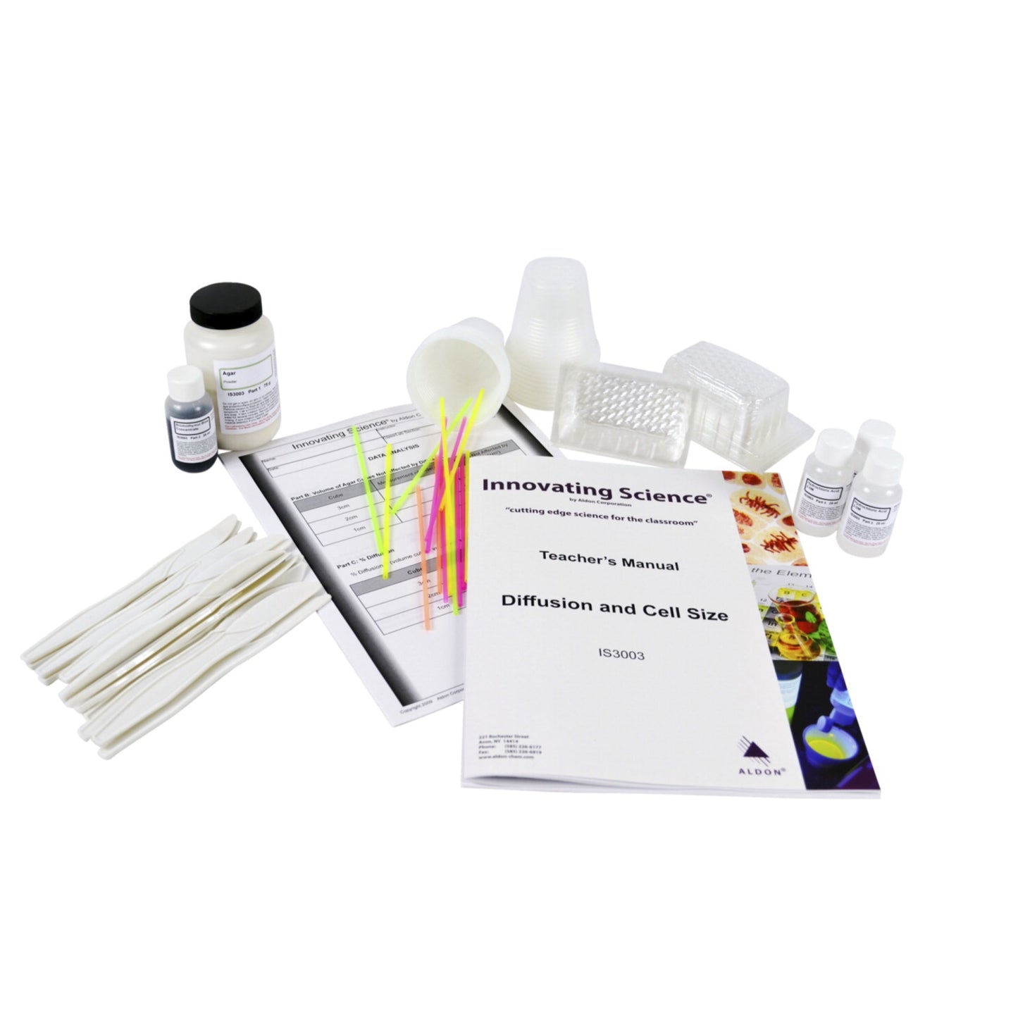 Innovating Science Diffusion And Cell Size Kit