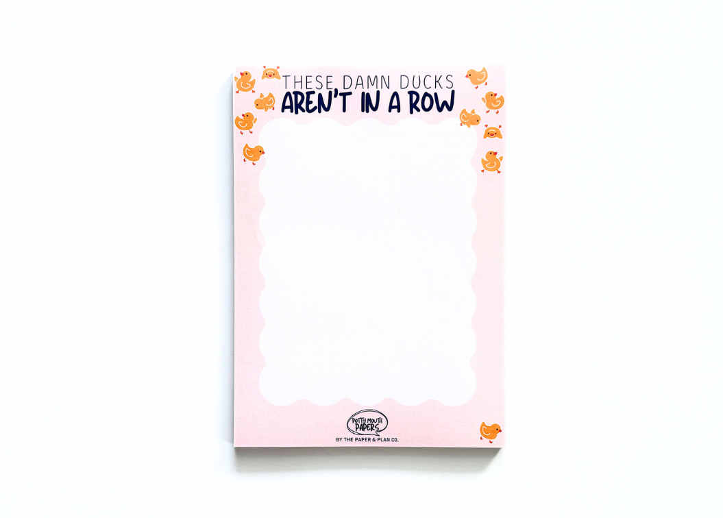 These D*mn Ducks Notepad