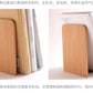 Japanese Style Simple Wooden Book Stand Creative Black Walnut Wood Thickened Bookshelf Bookend Student's Solid Wood Bookend Logo