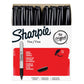 Sharpie Fine Permanent Markers, Black, Pack Of 36