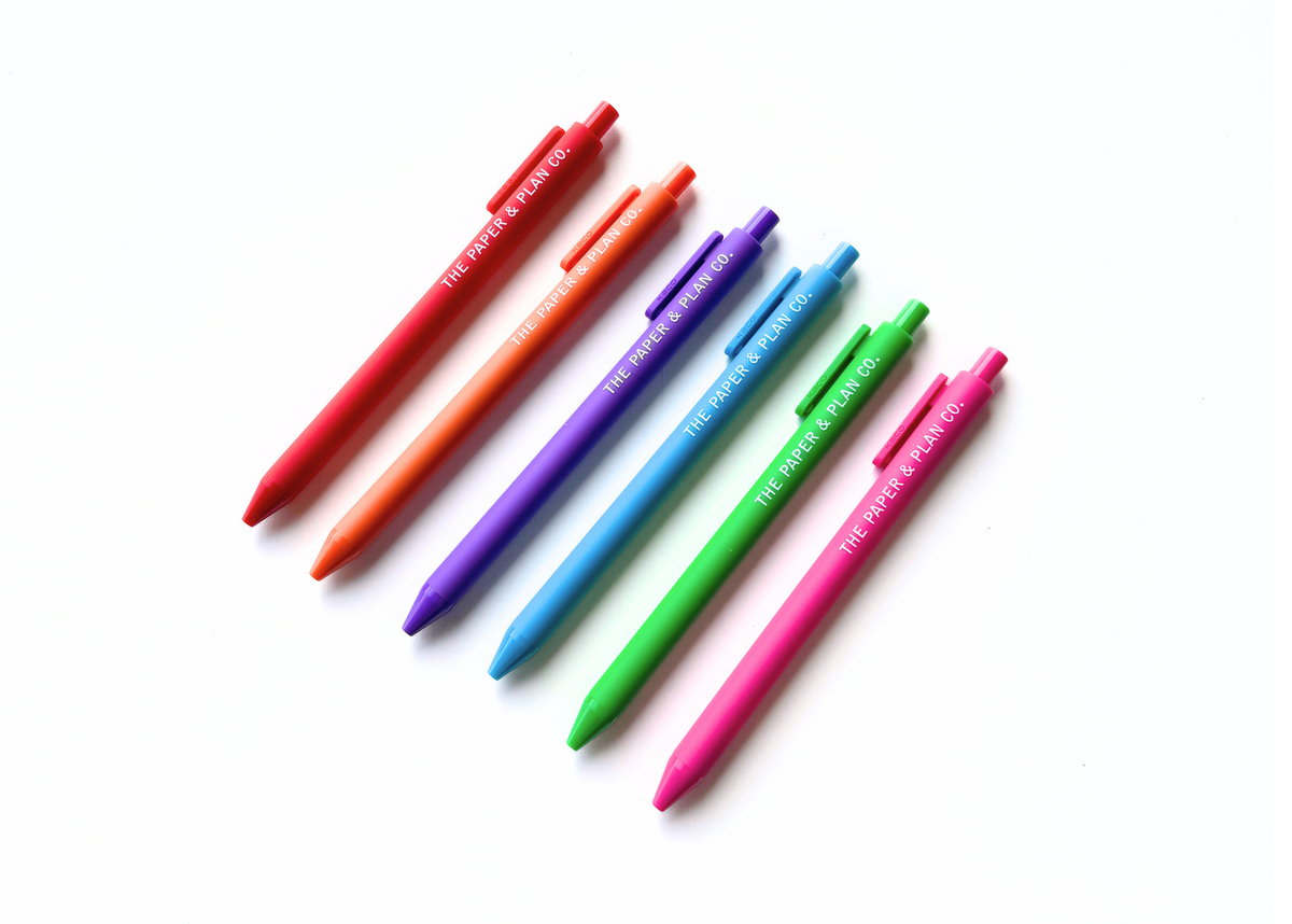 Color Wheel Pen Set