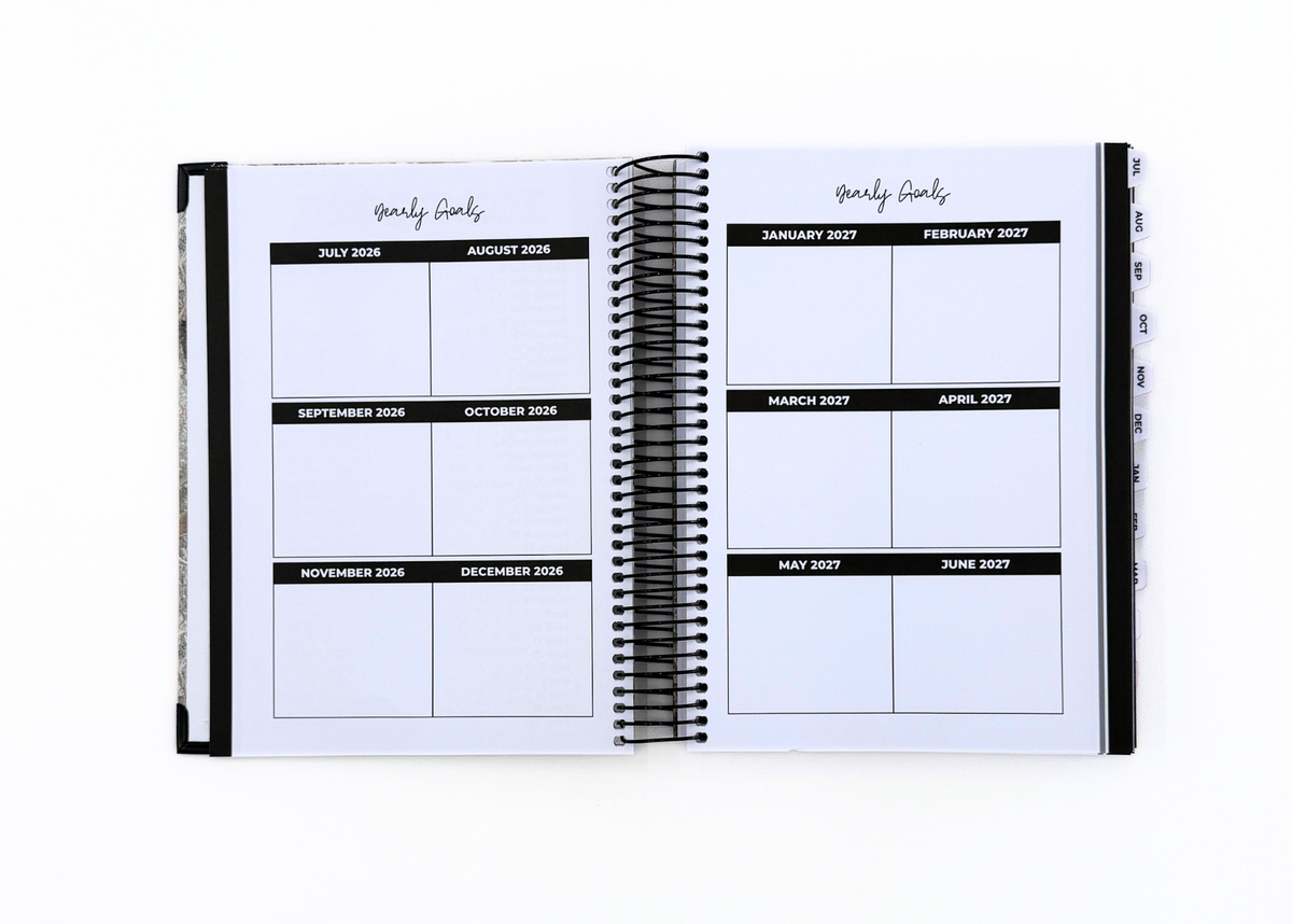 2026-2027 Black Leather Look Daily Basic Bundle