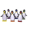 Sportime Rubberlike Penguins, Assorted Colors, Set Of 6