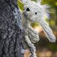 Bobbi Bunny HuggleFlatties™ Durable Plush Dog Toy