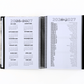 2026-2027 Black Leather Look Daily Planner
