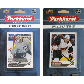 Nhl Arizona Coyotes 2018-19 Parkhurst Team Set And An All-Star Set
